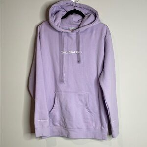 You Matter by Demetrius Harmon | You Matter Embroidered Hoodie Size Medium